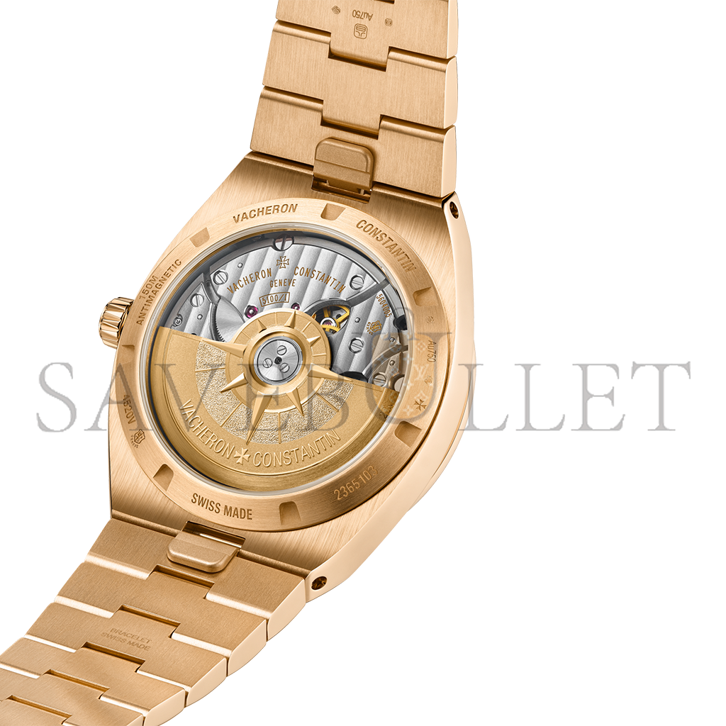 vacheron Co*sta*t*n overseas self-winding 41 mm pink gold watch 4520v/210r-b967